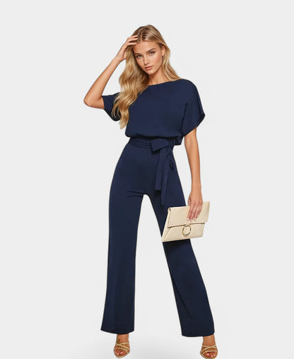 DAILY | LACE-UP JUMPSUIT