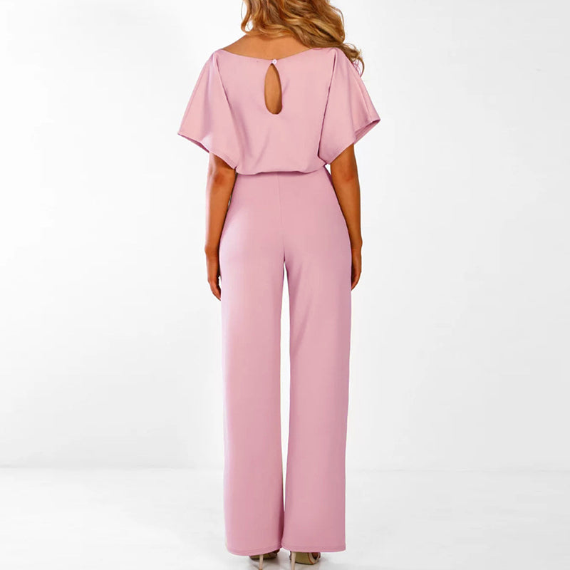 DAILY | LACE-UP JUMPSUIT