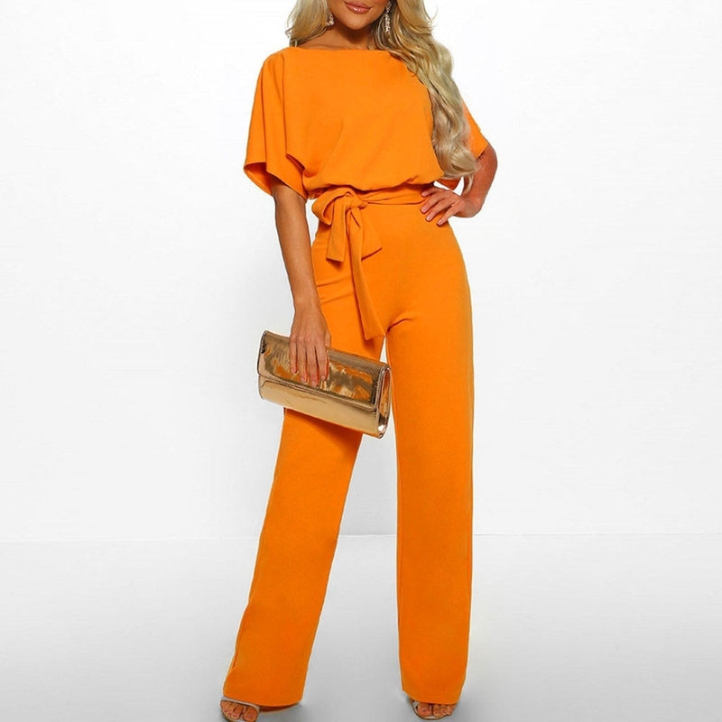 DAILY | LACE-UP JUMPSUIT