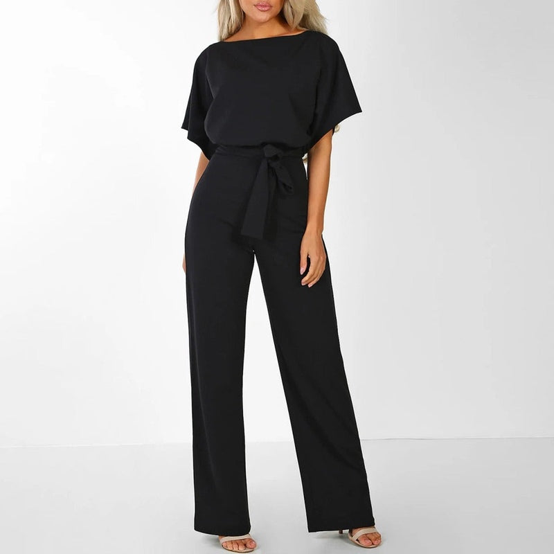 DAILY | LACE-UP JUMPSUIT