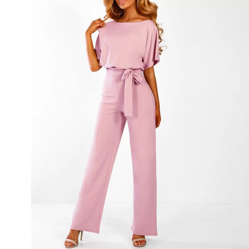 DAILY | LACE-UP JUMPSUIT