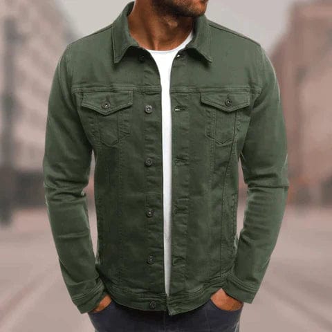denimjacketgroen