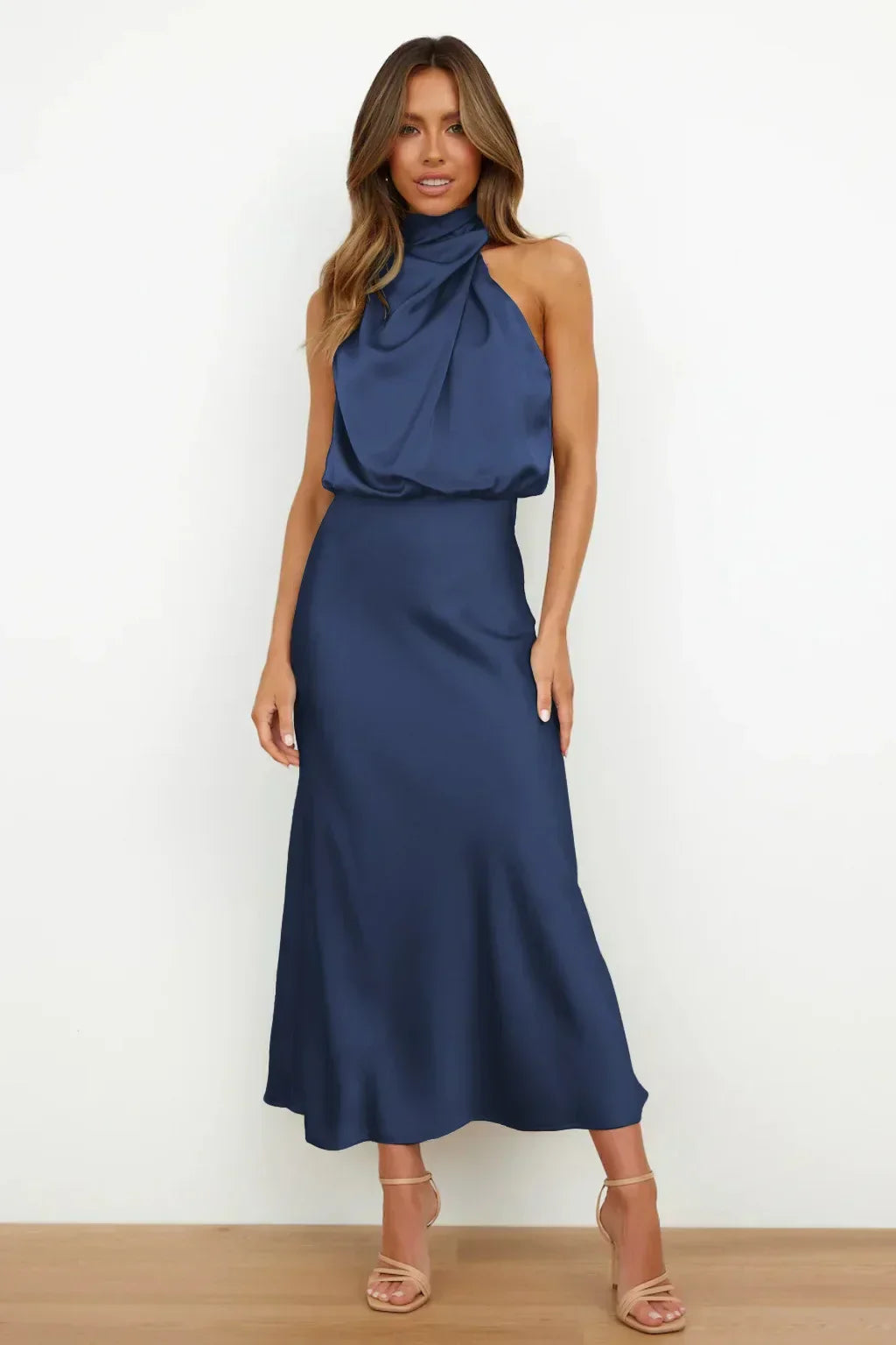 elegantejurkmarineblauw