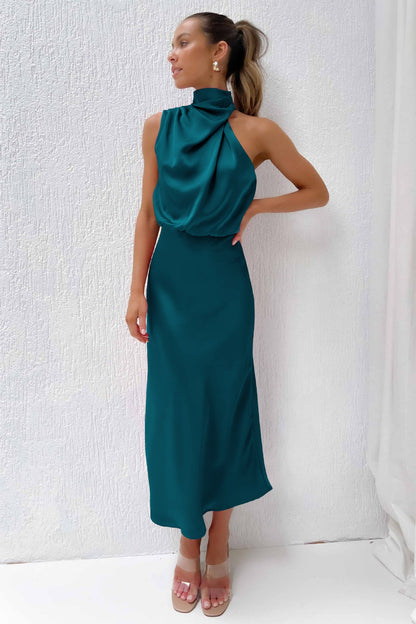 elegantejurkturquoisevoorkant