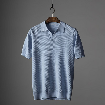 elegantepoloshirtlichtblauw