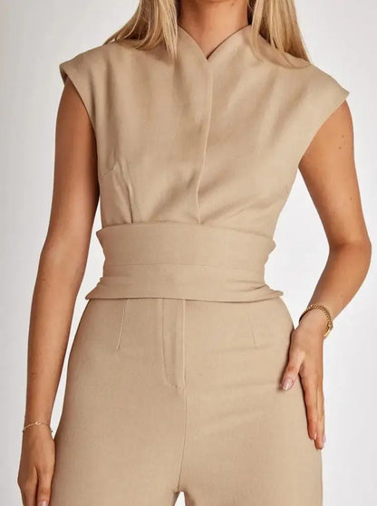 luxejumpsuitbeigetaille