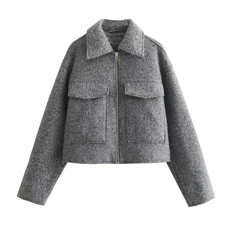 wollencroppedjacketgrijsvoorkant